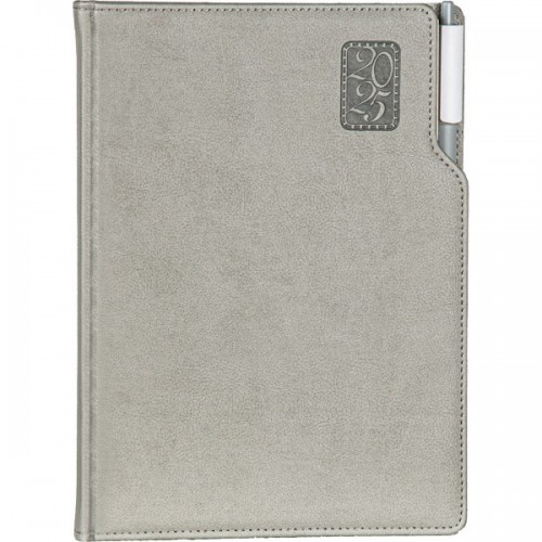 ZRF-Gri Günlük Ajanda 17x24 cm