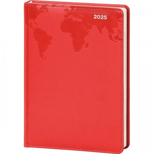 ZRF-Kırmızı Günlük Ajanda 17x24 cm